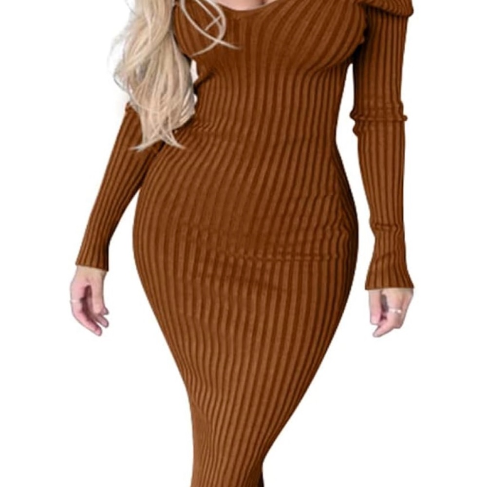 Ribbed dress
